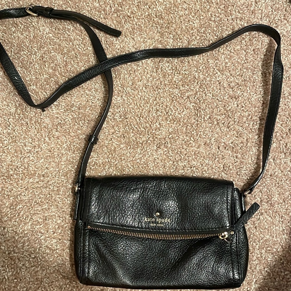 Kate Spade Black Crossbody Purse